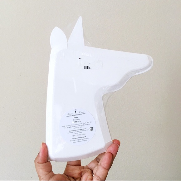 Meri Meri Unicorn 8 piece Paper Plates - Picture 2 of 2